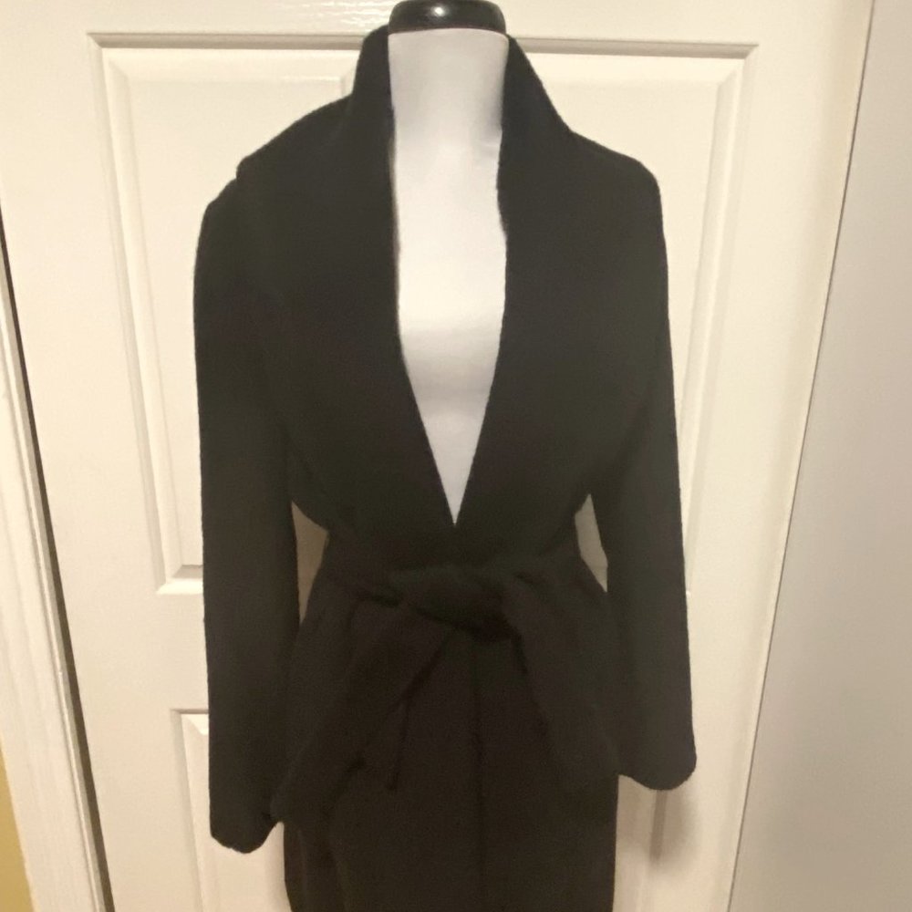 Women's Black Coat - Size Small